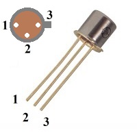 Capsulă de tranzistor TO-18